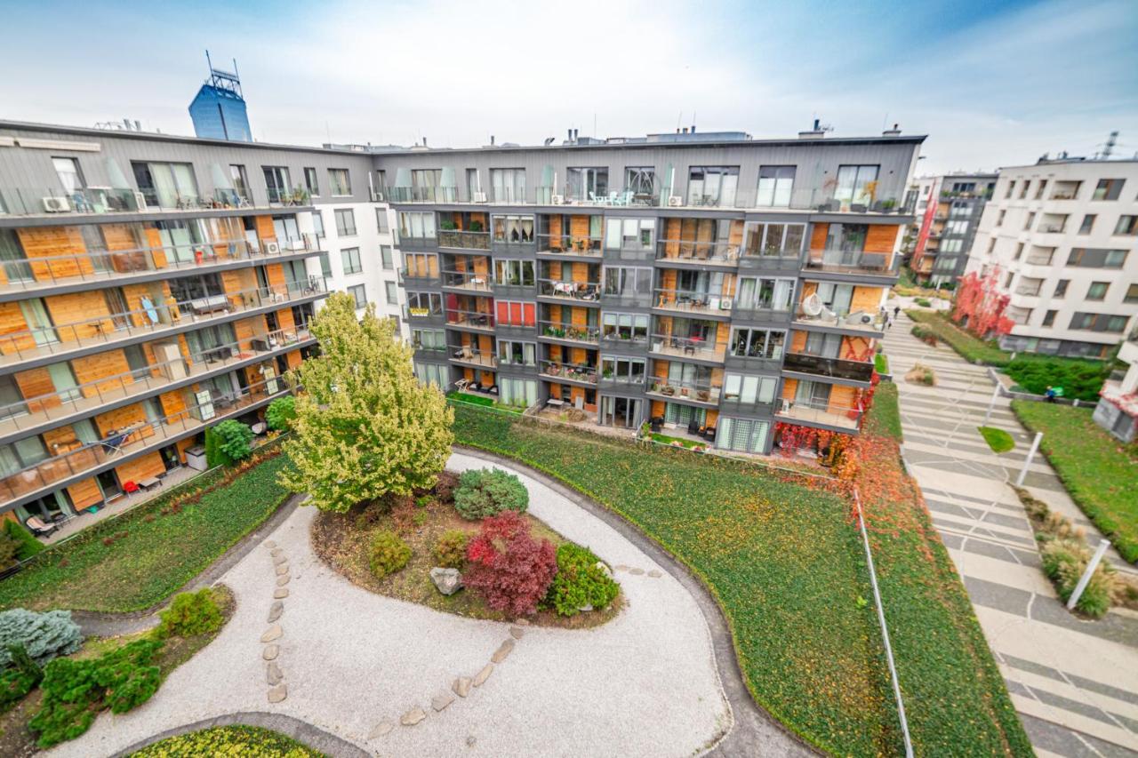 Bulwar Kurlandzki Vistula Apartment Krakkó Kültér fotó